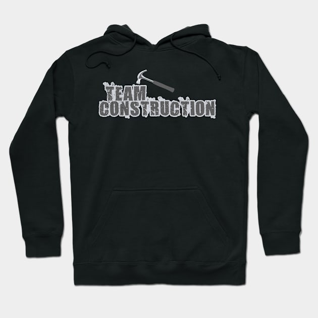 Team Construction | Bricklayer Master Builder Job Hoodie by DesignatedDesigner